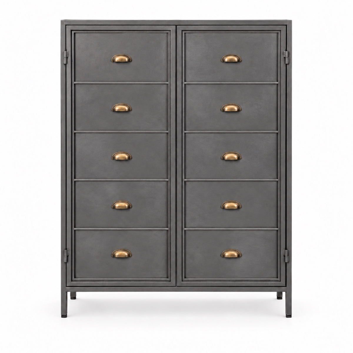 Casetto Dolap Naturel — önden stüdyo, naturel metal ve pirinç kulplar — 2048x2048 v4