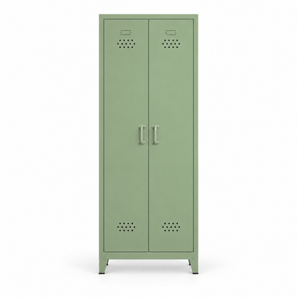 Pany Twiny Locker - Açık Yeşil - RAL 6021 - kapalı stüdyo - kare 2048x2048 v1 - Pany Mini mat kulp v2