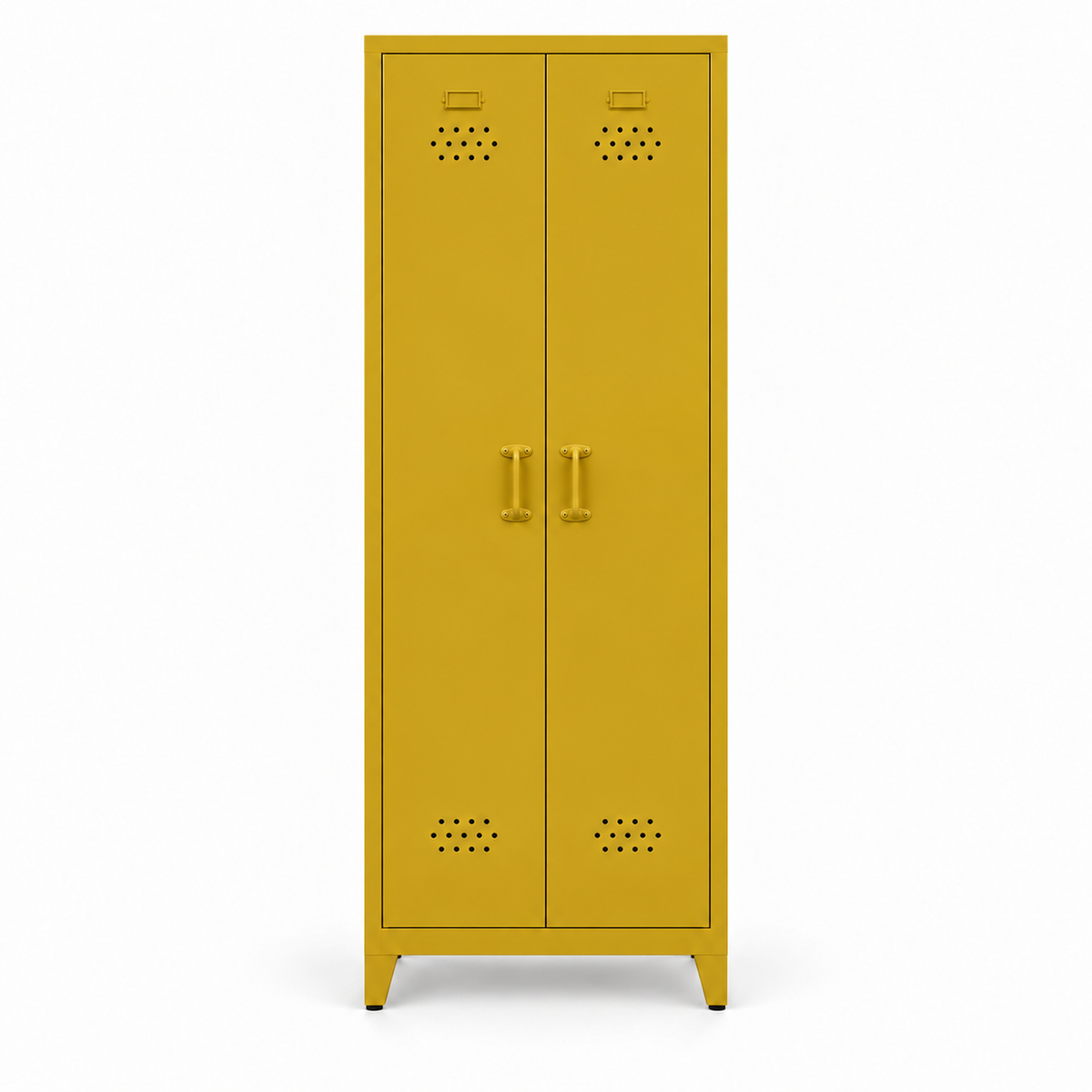 Pany Twiny Locker - Hardal Sarısı - RAL 1005 - kapalı stüdyo - kare 2048x2048 v1 - Pany Mini mat kulp v2
