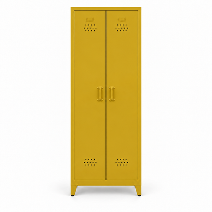 Pany Twiny Locker - Hardal Sarısı - RAL 1005 - kapalı stüdyo - kare 2048x2048 v1 - Pany Mini mat kulp v2