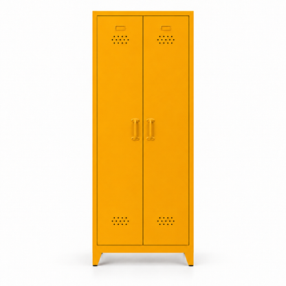 Pany Twiny Locker - Güneş Sarısı - RAL 1037 - kapalı stüdyo - kare 2048x2048 v1 - Pany Mini mat kulp v2