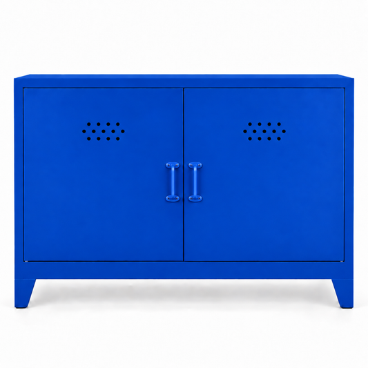 Pany Low Locker - Marin Mavi - RAL 5002 - kapalı stüdyo - karşıdan kulp düzeltme v5