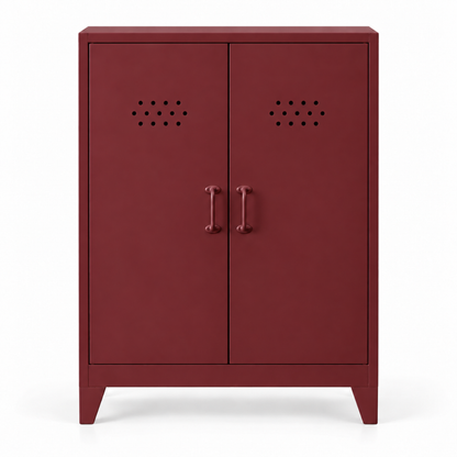 Pany Midi Locker - Bordo - RAL 3005 - kapalı görünüm - kare v1