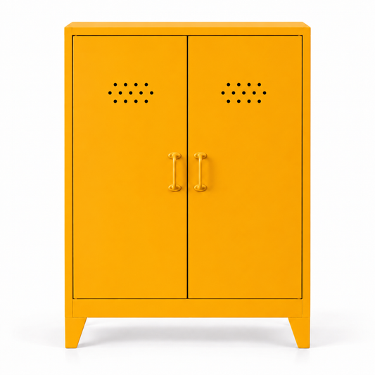 Pany Midi Locker - Güneş Sarısı - RAL 1037 - kapalı görünüm - kare v1