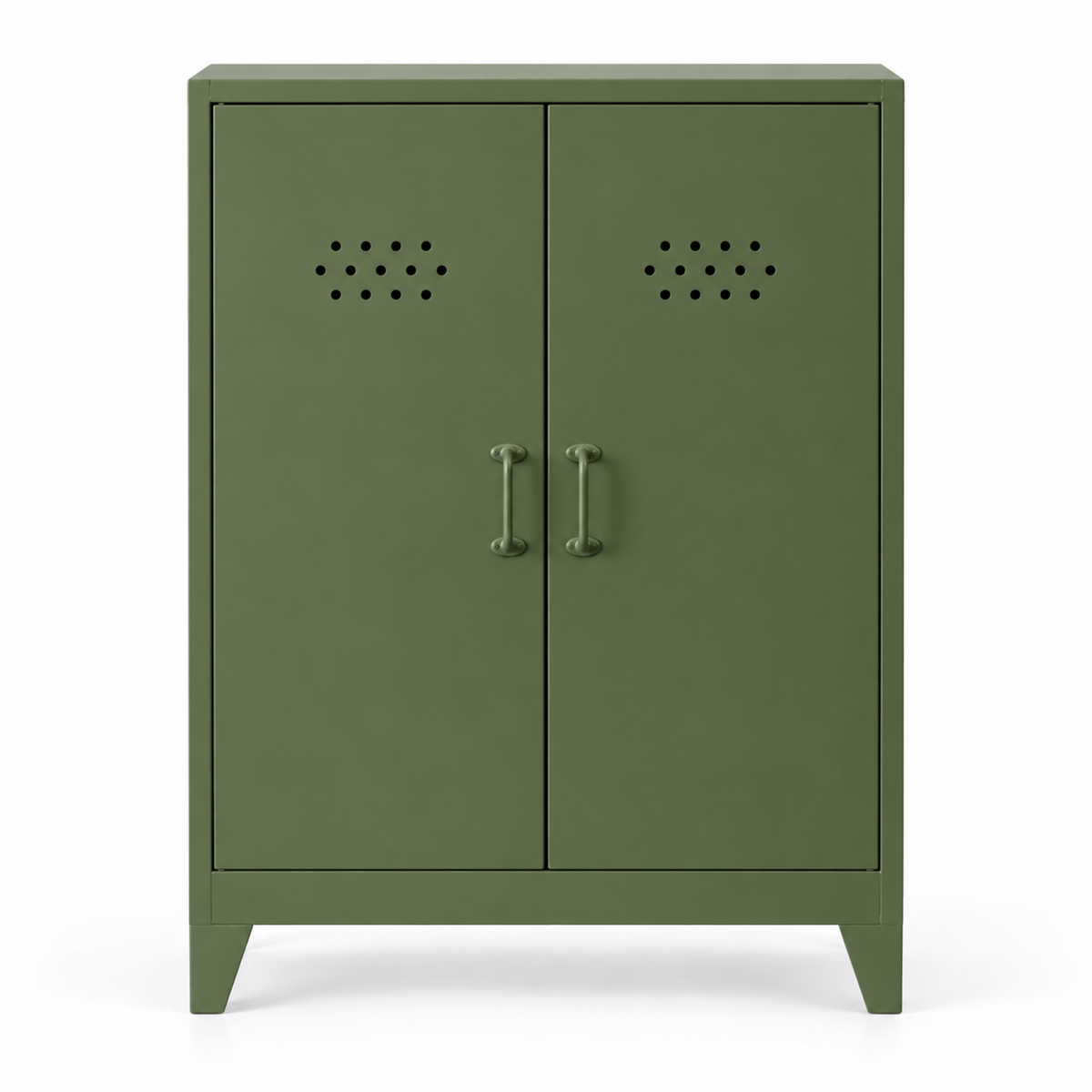 Pany Midi Locker - Zeytin Yeşili - RAL 6003 - kapalı görünüm - kare v1