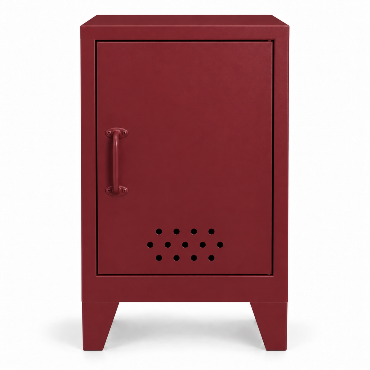 Pany Mini Locker - Bordo - RAL 3005 - kapalı stüdyo - sol kulp v1