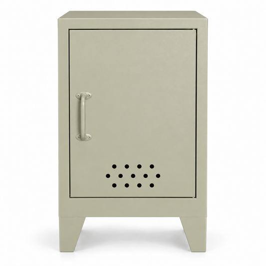 Pany Mini Locker - Çakıl - RAL 7032 - kapalı stüdyo - sol kulp v1