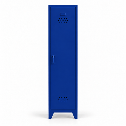 Pany Skinny Locker - Marin Mavi - RAL 5002 - kapalı stüdyo - küçük mat kulp v3