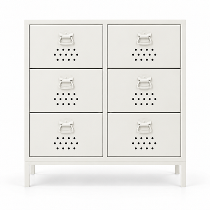 Petto Drawer Locker - Beyaz - RAL 9010 - kapalı stüdyo v1