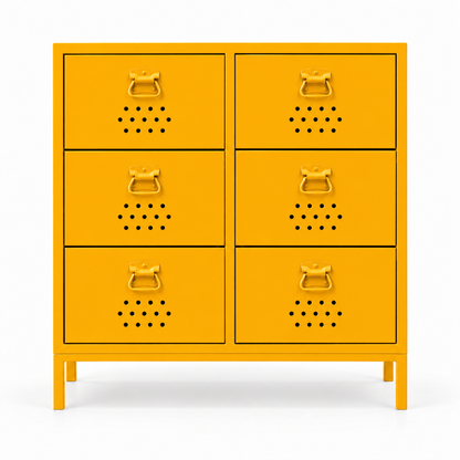Petto Drawer Locker - Güneş Sarısı - RAL 1037 - kapalı stüdyo v1