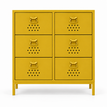 Petto Drawer Locker - Hardal Sarısı - RAL 1005 - kapalı stüdyo v1