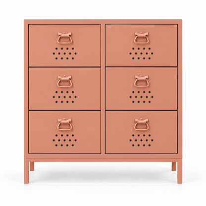 Petto Drawer Locker - Somon - RAL 3012 - kapalı stüdyo v1