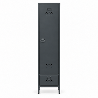 Petto Skinny Locker - Antrasit - RAL 7016 - kapalı stüdyo - kare v1