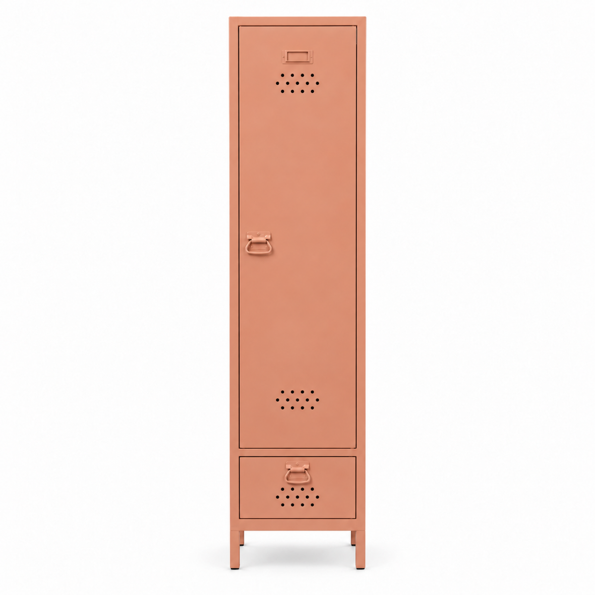 Petto Skinny Locker - Somon - RAL 3012 - kapalı stüdyo - kare v1