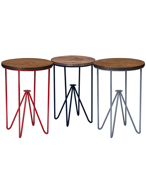 Pointed D Stool